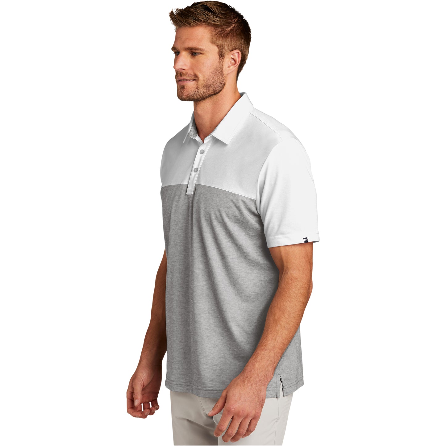White/ Quiet Shade Grey Heather