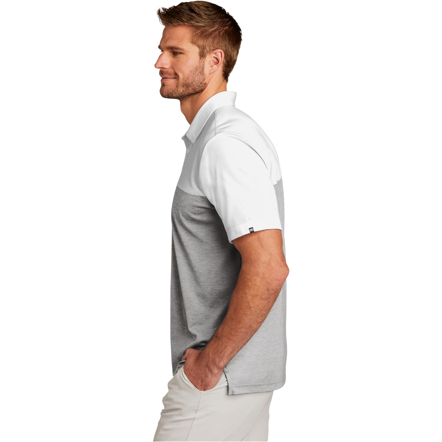 White/ Quiet Shade Grey Heather
