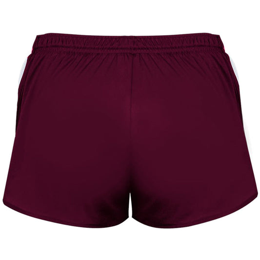 Maroon/White