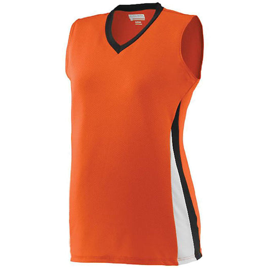 Orange/Black/White