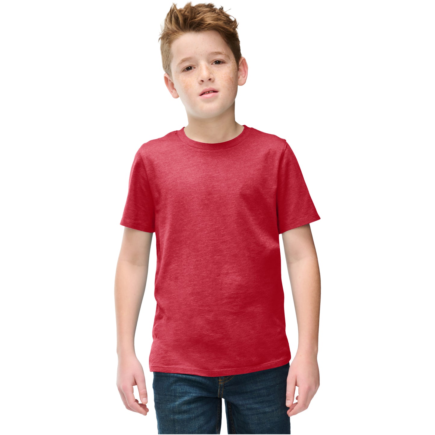 Heathered Red