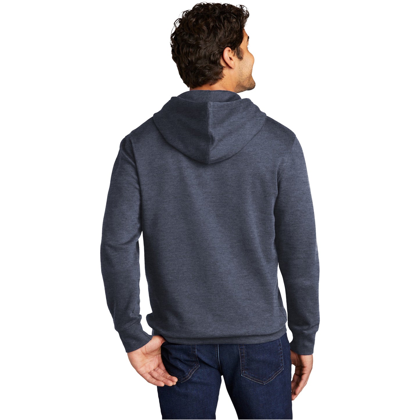 Heathered Navy