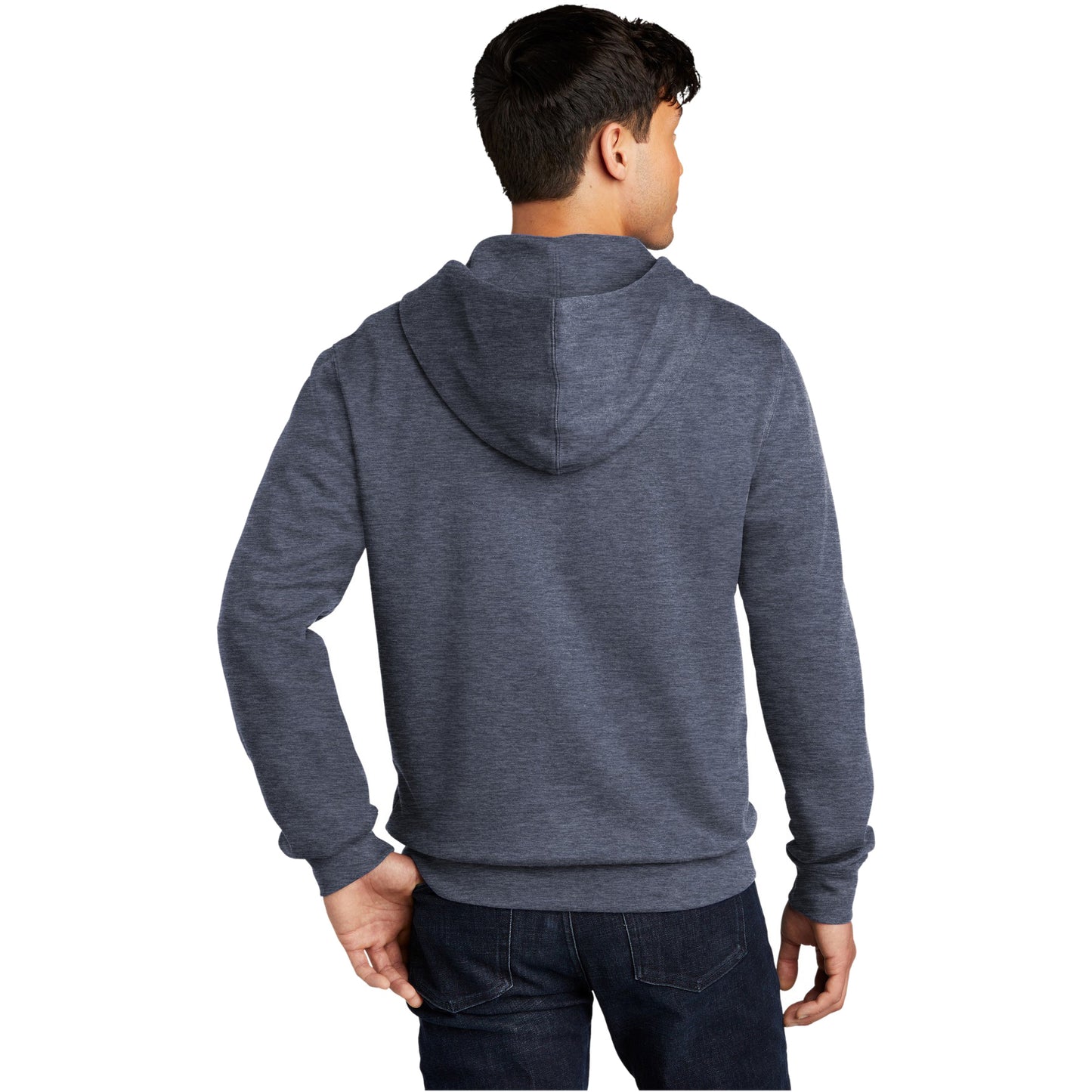 Heathered Navy