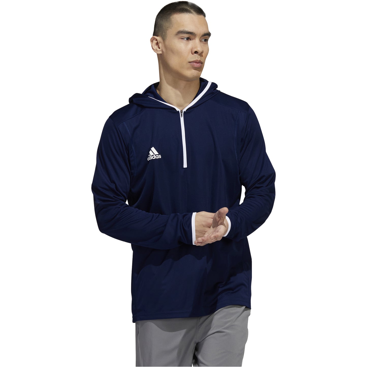 Navy Blue/White
