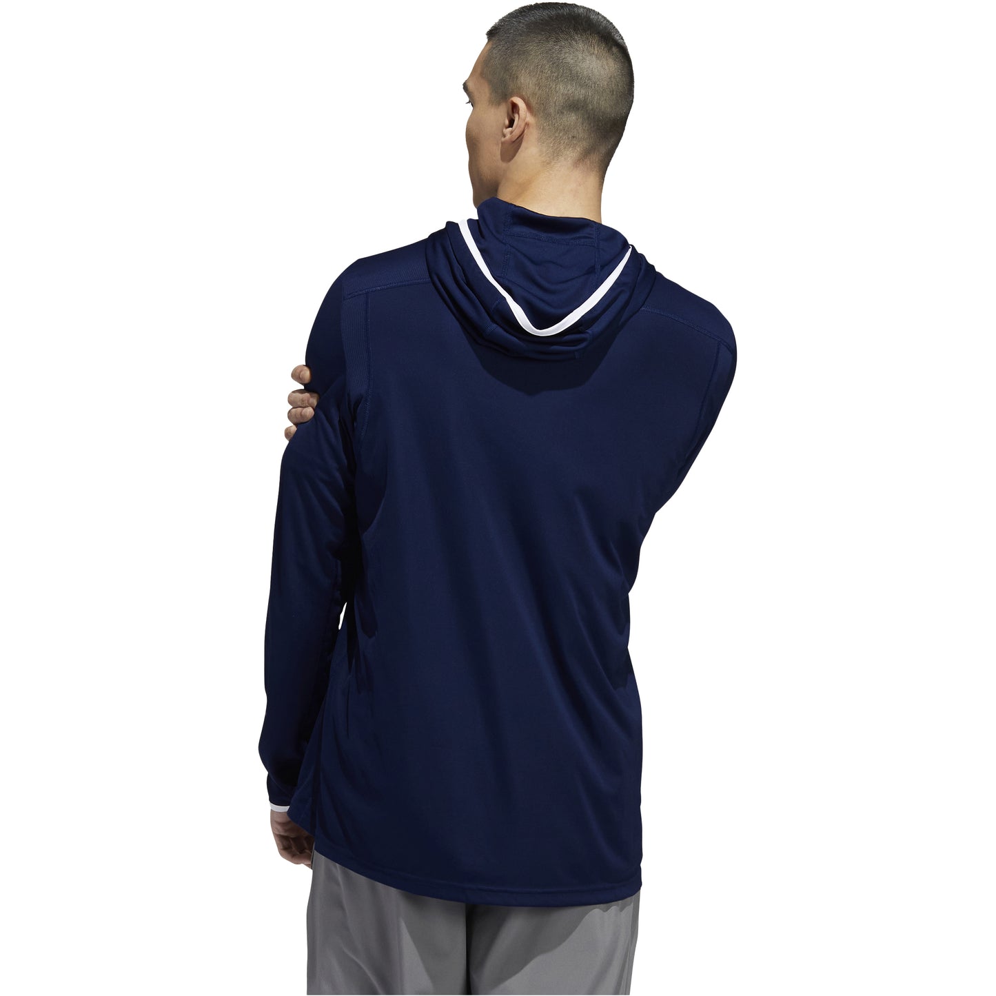Navy Blue/White