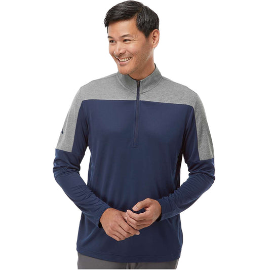 Collegiate Navy/Grey Three Melange