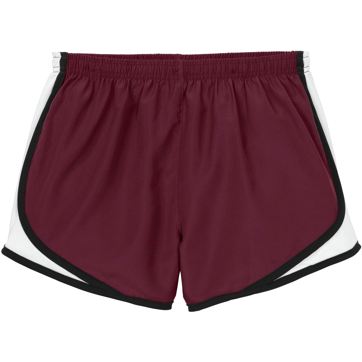 Maroon/ White/ Black