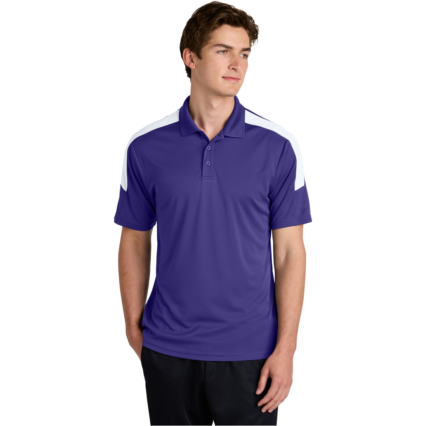 Purple/White
