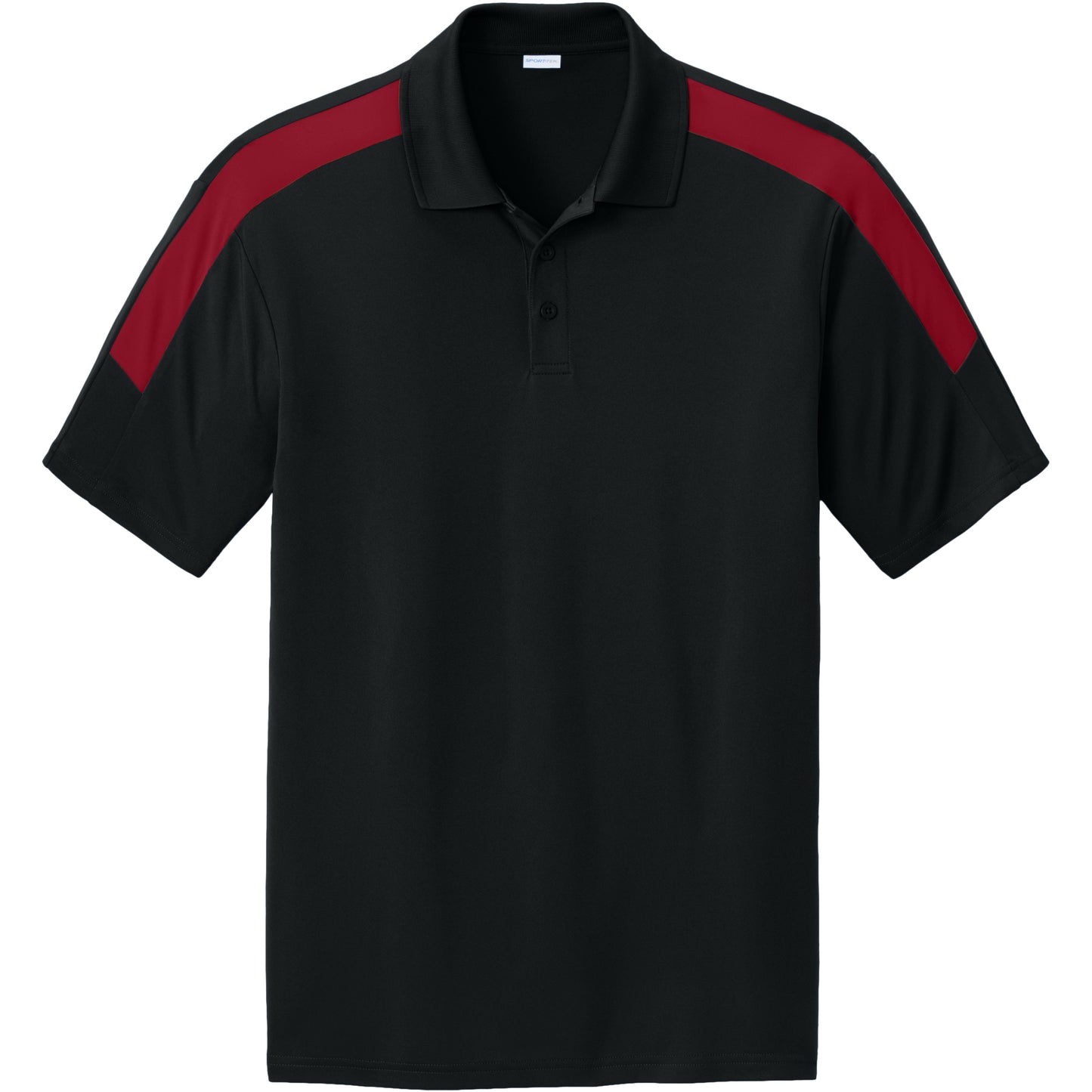 Black/Deep Red