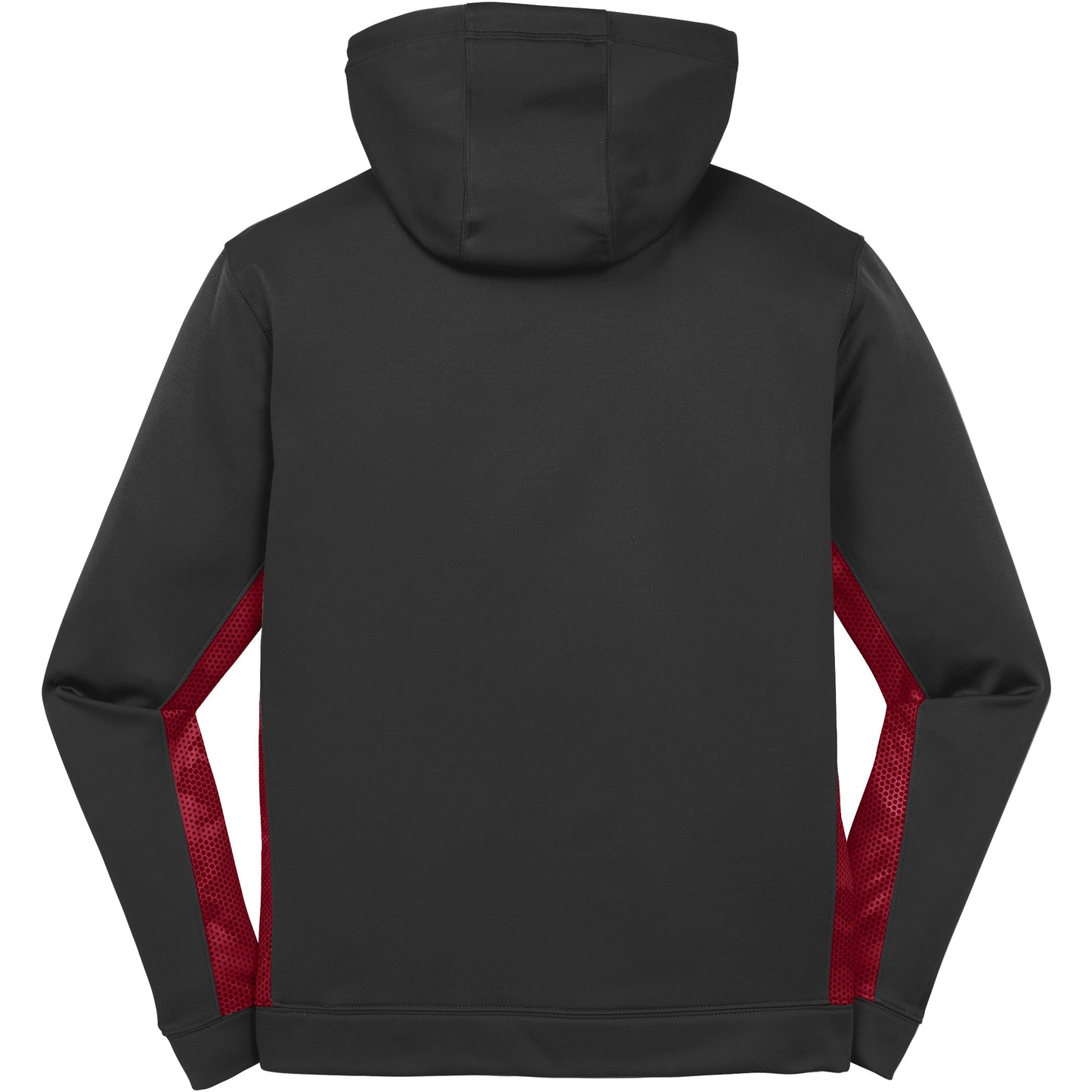 Black/Deep Red