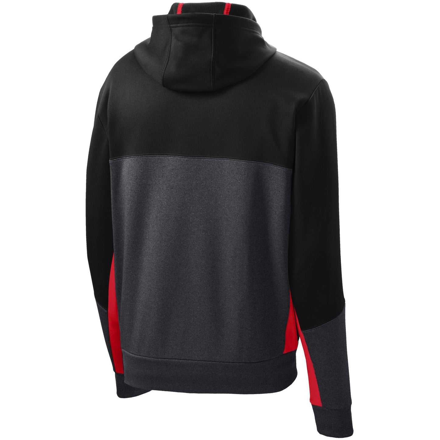 Black/Graphite Heather/True Red