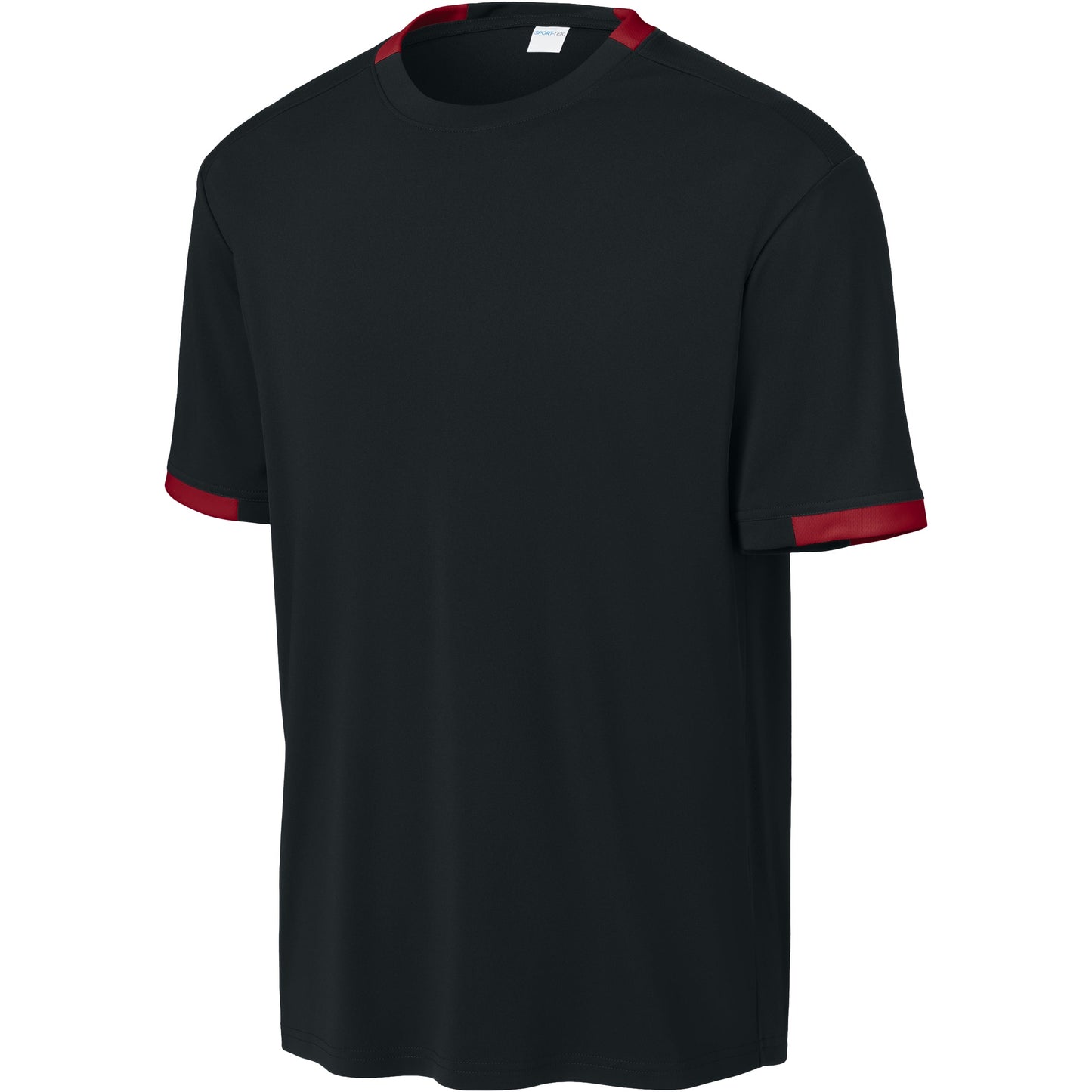 Black/Deep Red