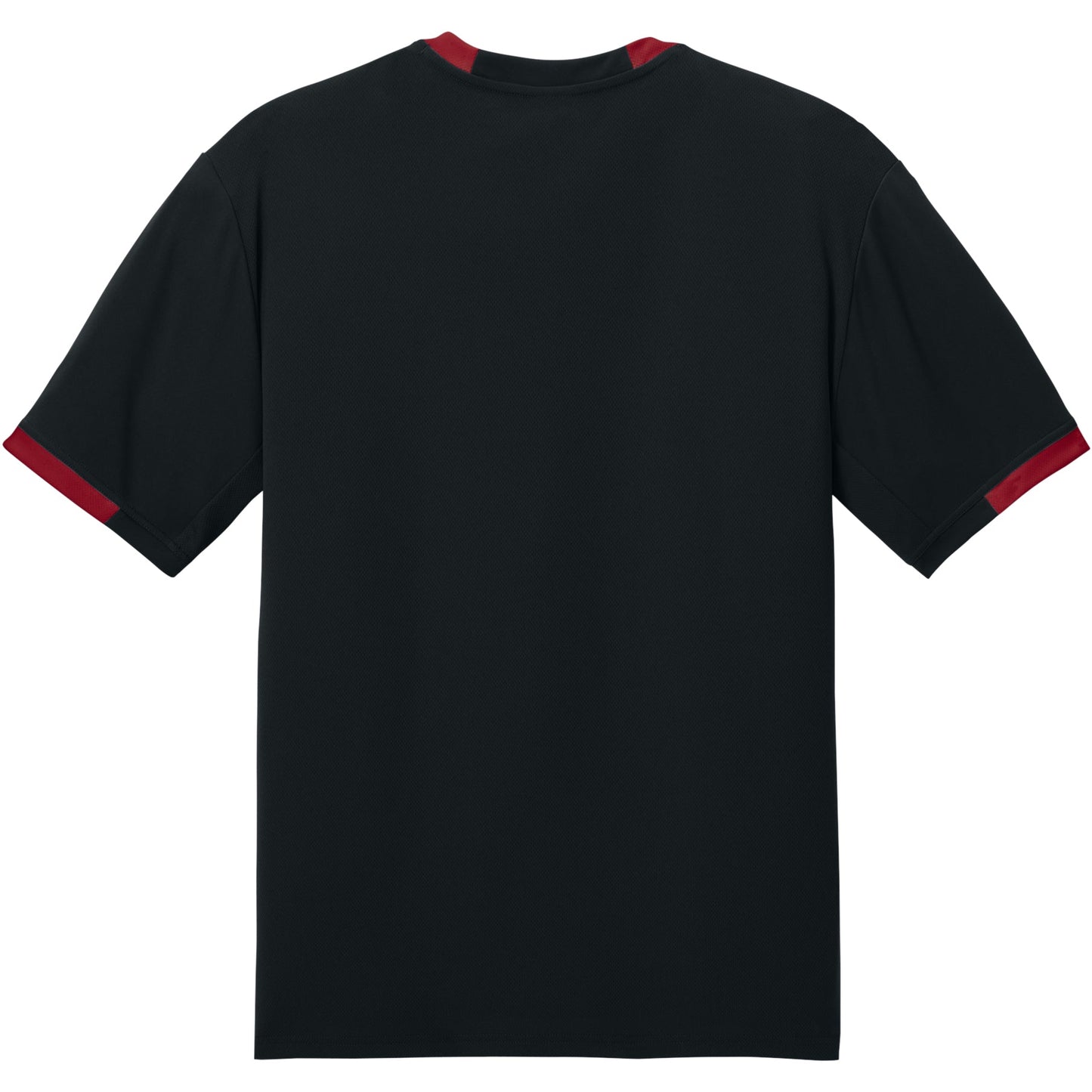 Black/Deep Red