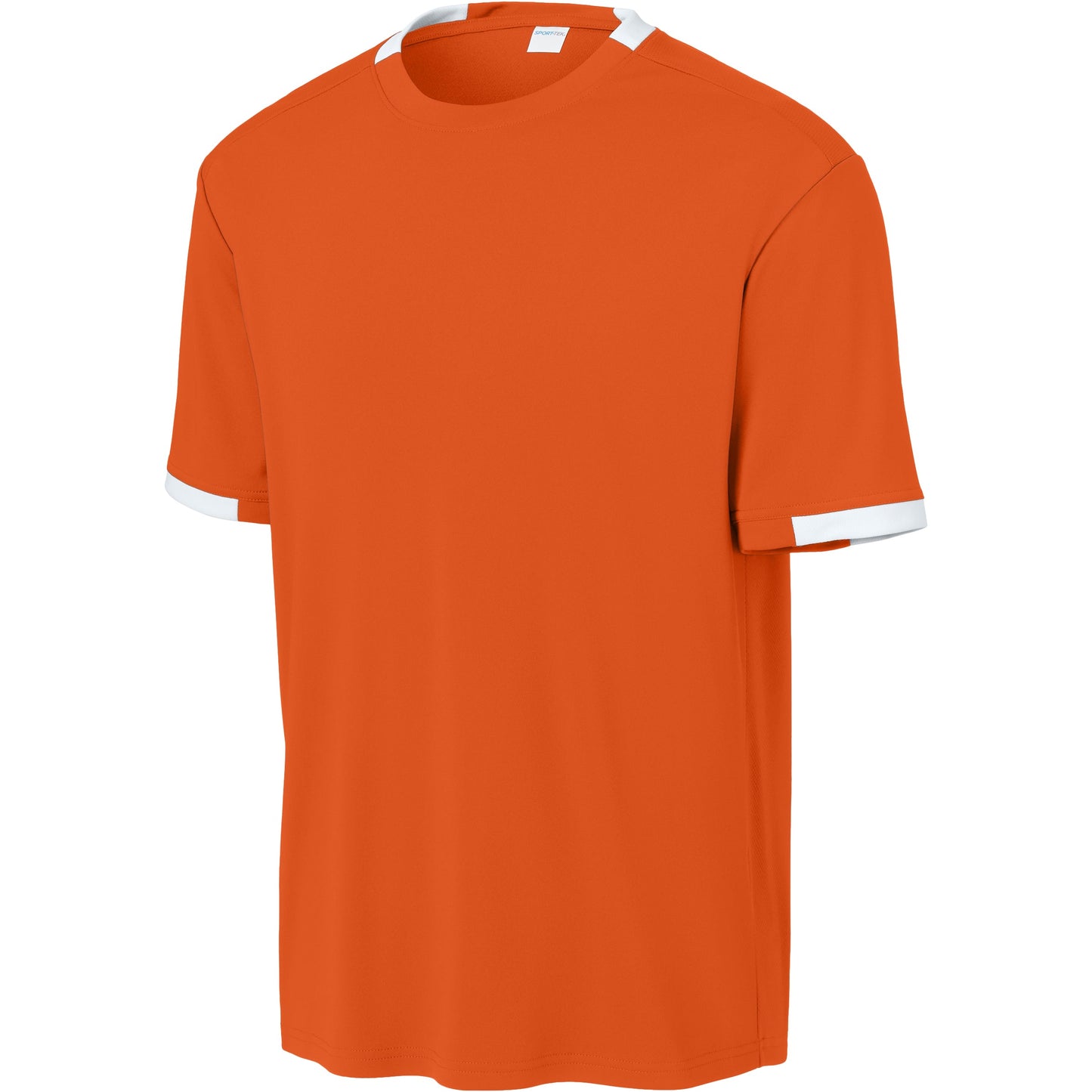 Deep Orange/White