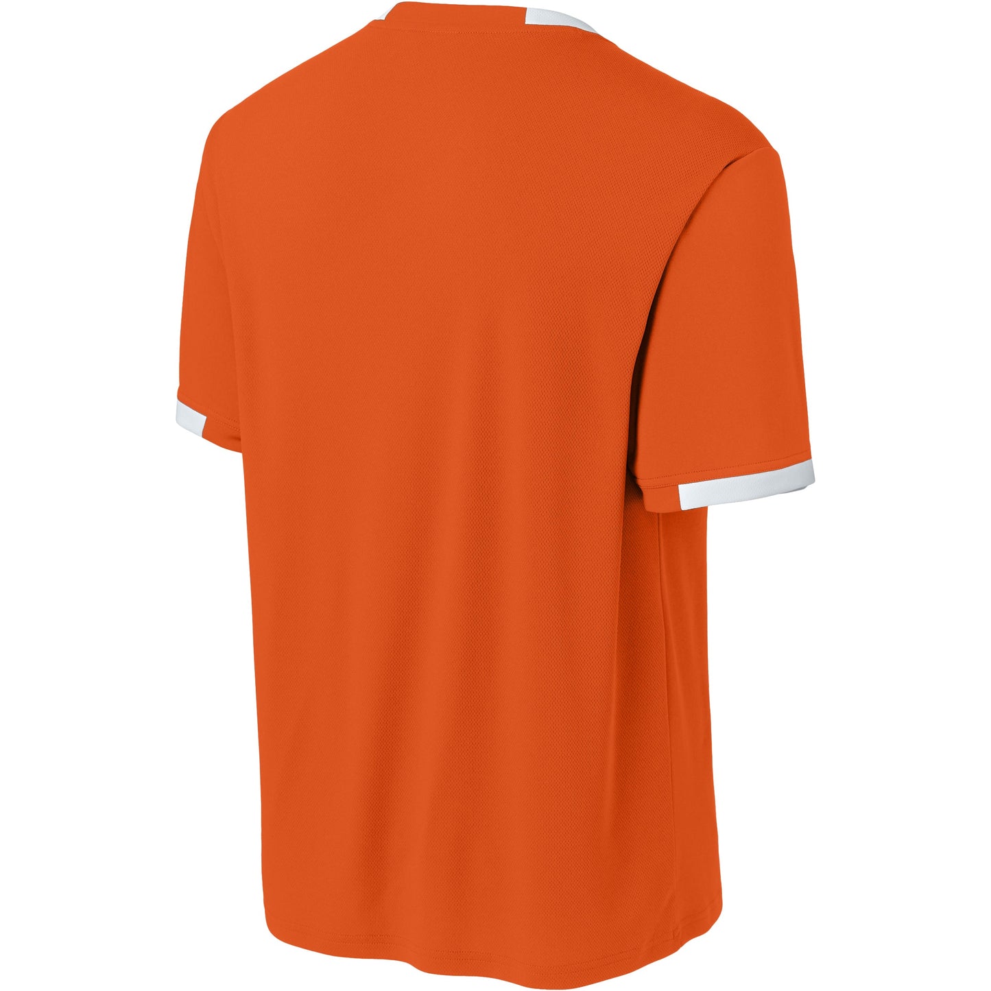 Deep Orange/White