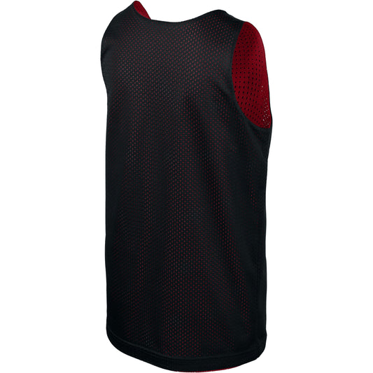 Black/Deep Red