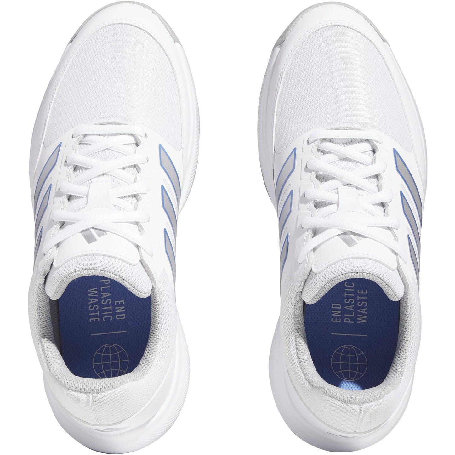 White/Silver Metal/Blue Fusion