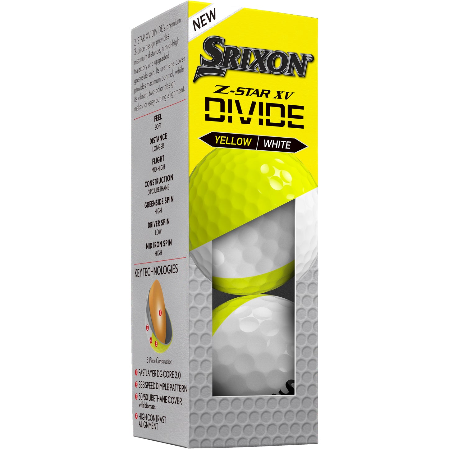 White/Yellow