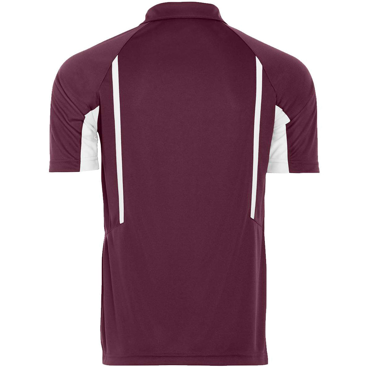 Maroon/White