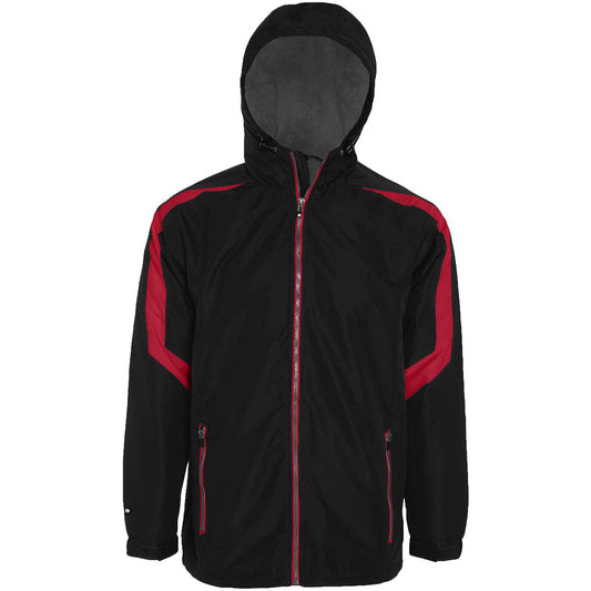 Black/Scarlet
