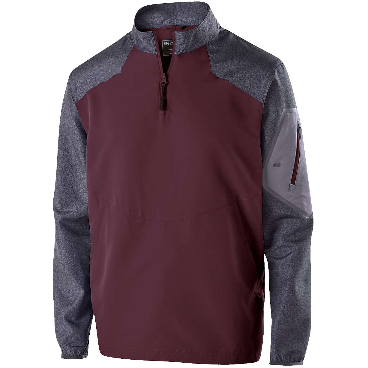 Carbon Print/Maroon