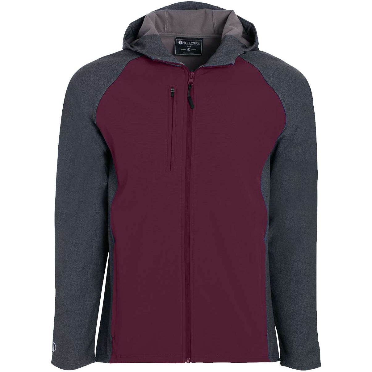 Carbon Print/Maroon