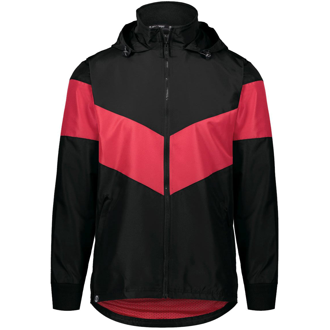 Black/Scarlet