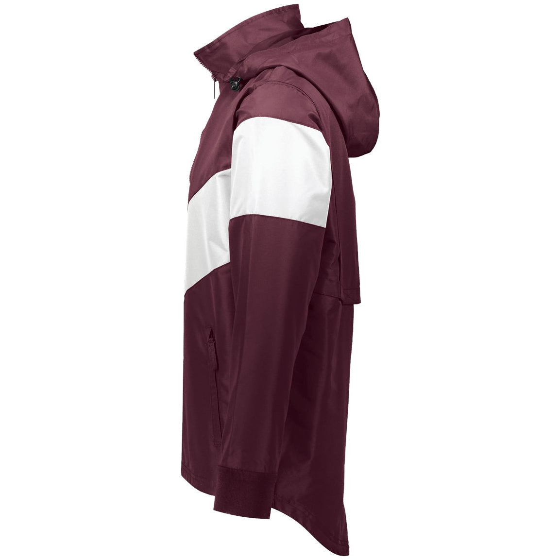 Maroon/White