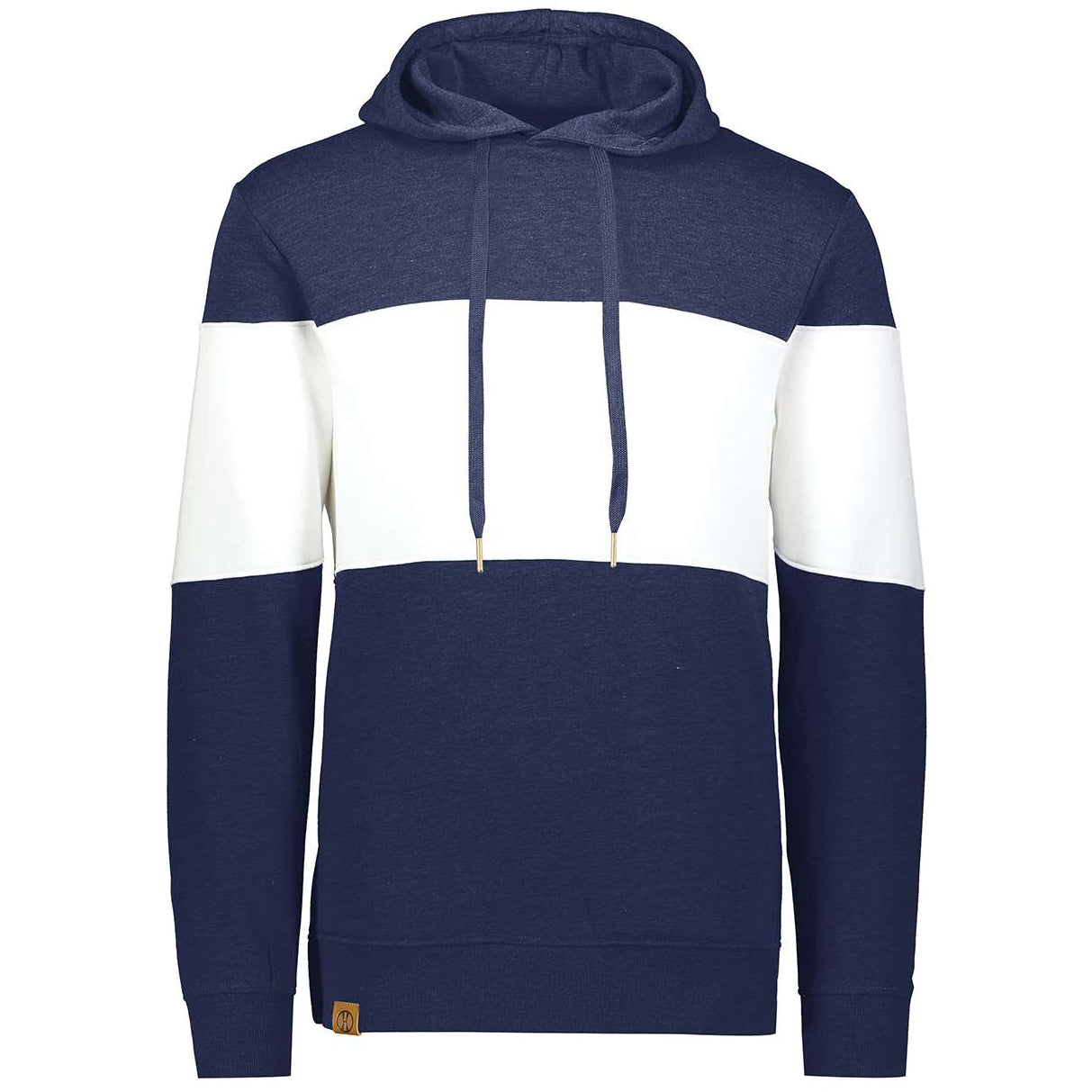 Navy Heather/White