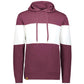 Maroon Heather/White