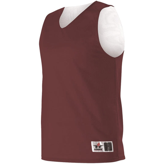 Maroon/White