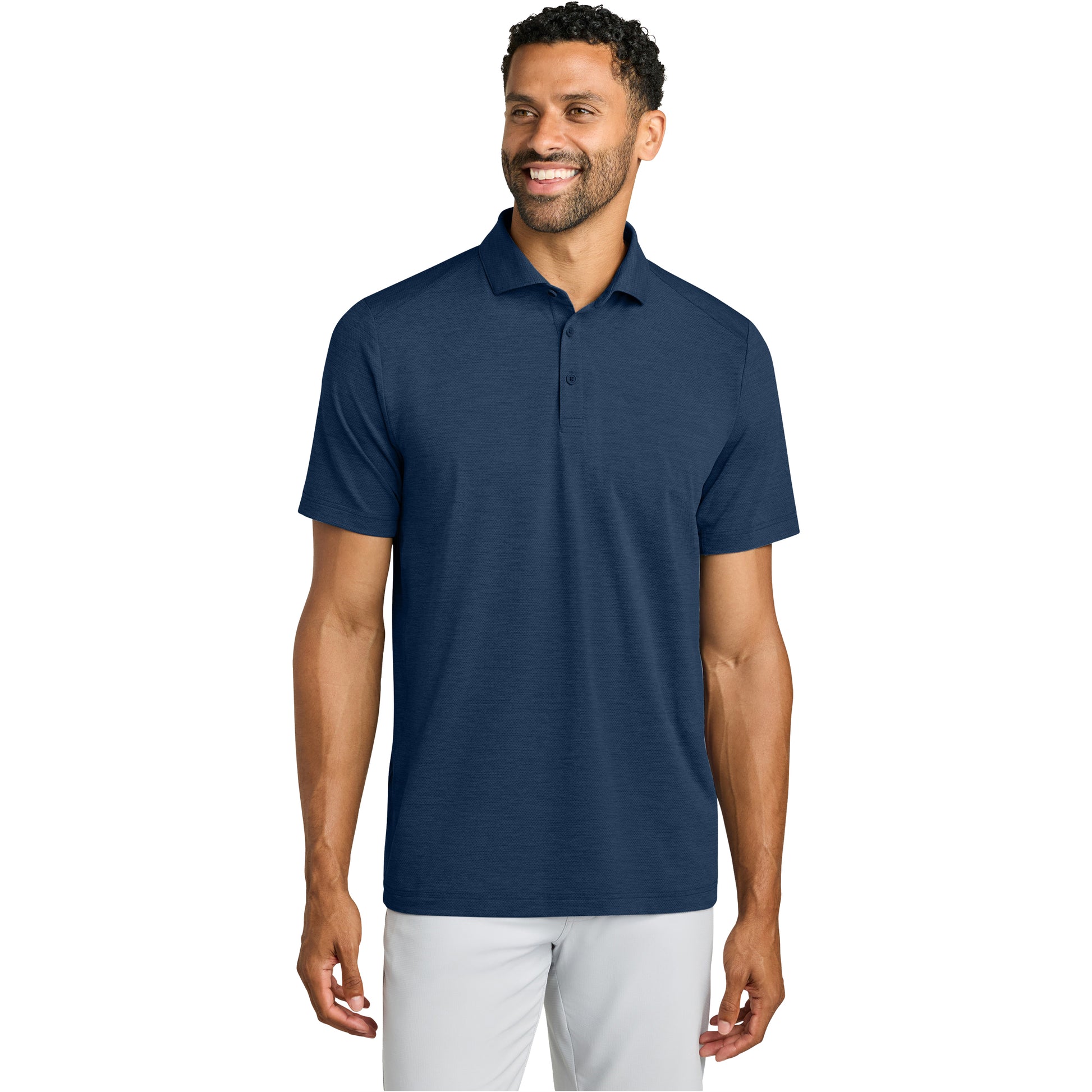 Heathered Navy