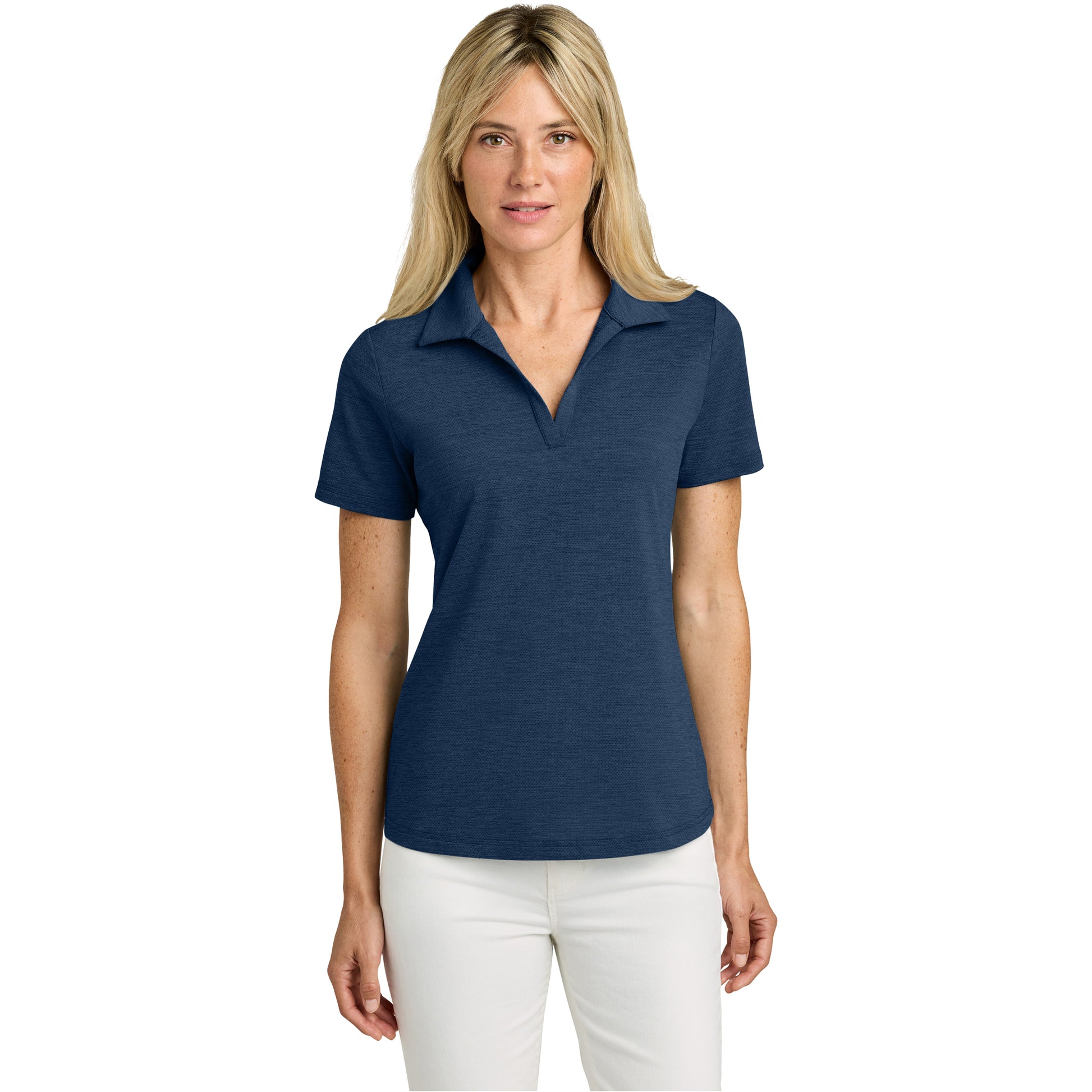 Heathered Navy