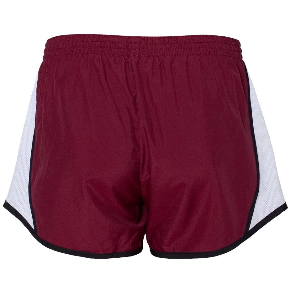 Maroon/White/Black