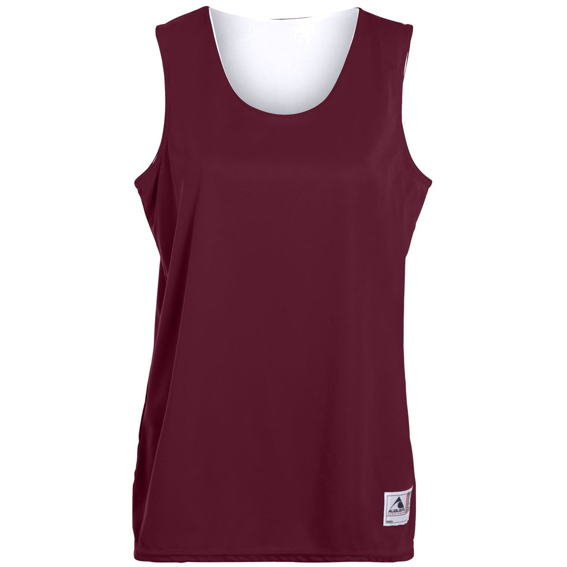 Maroon/White