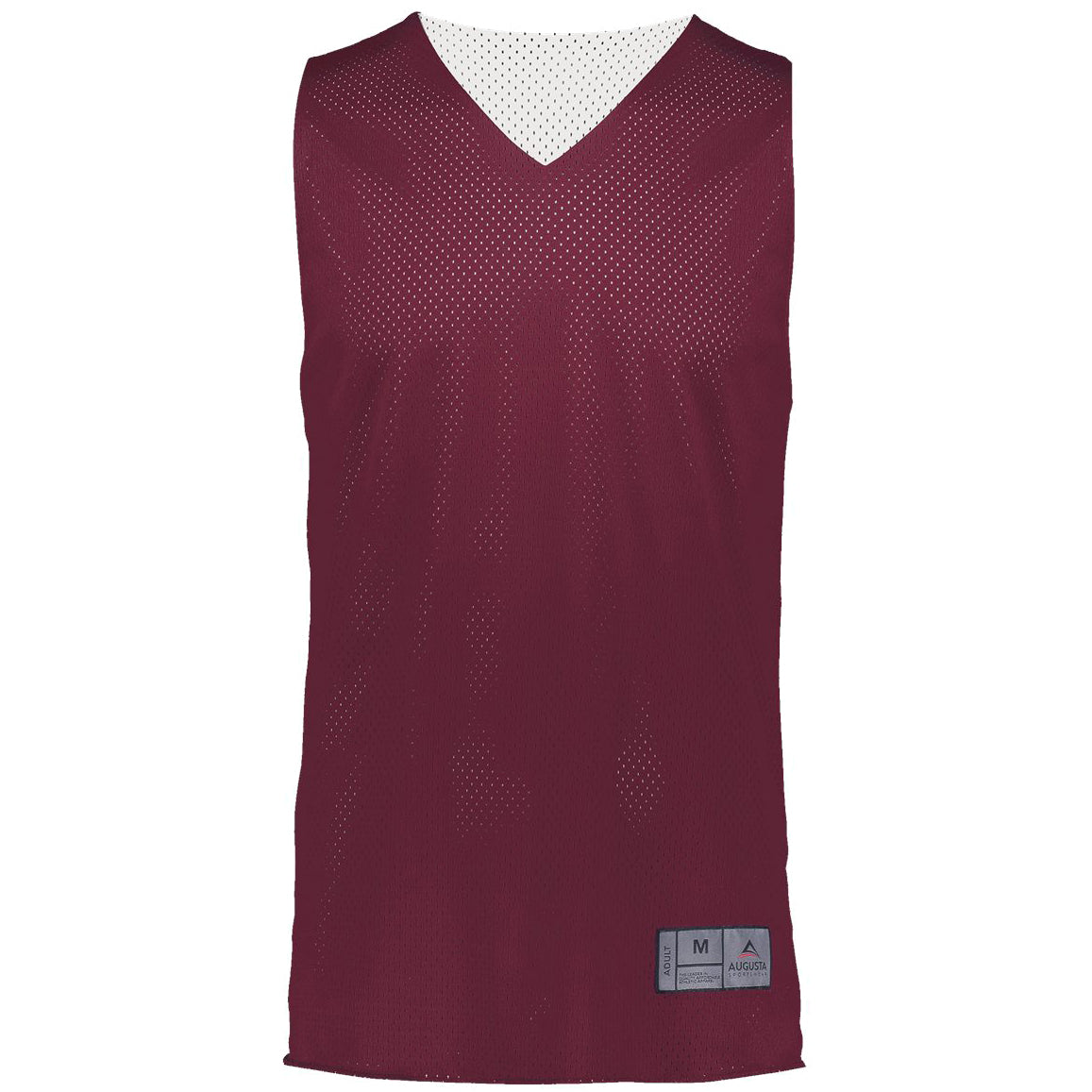 Maroon/White