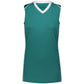 Teal/White