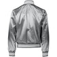Metallic Silver/White