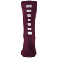 Maroon/White
