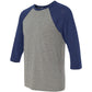 Grey/Navy Triblend