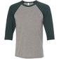 Grey/Emerald Triblend