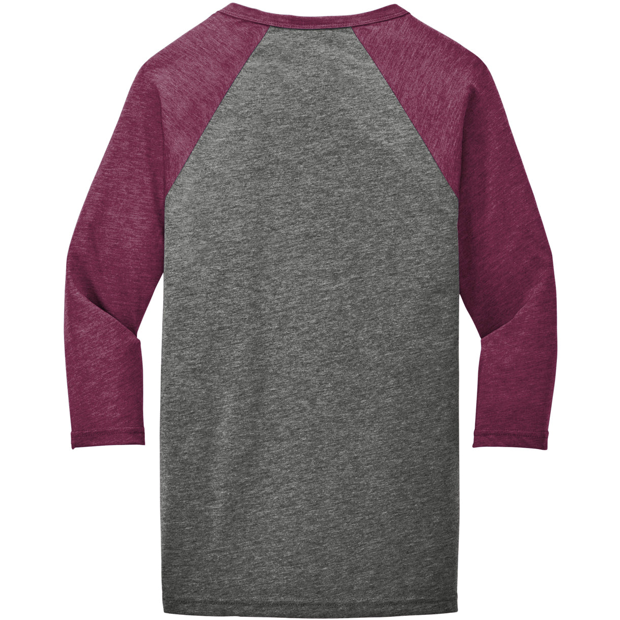 Grey/Maroon Triblend