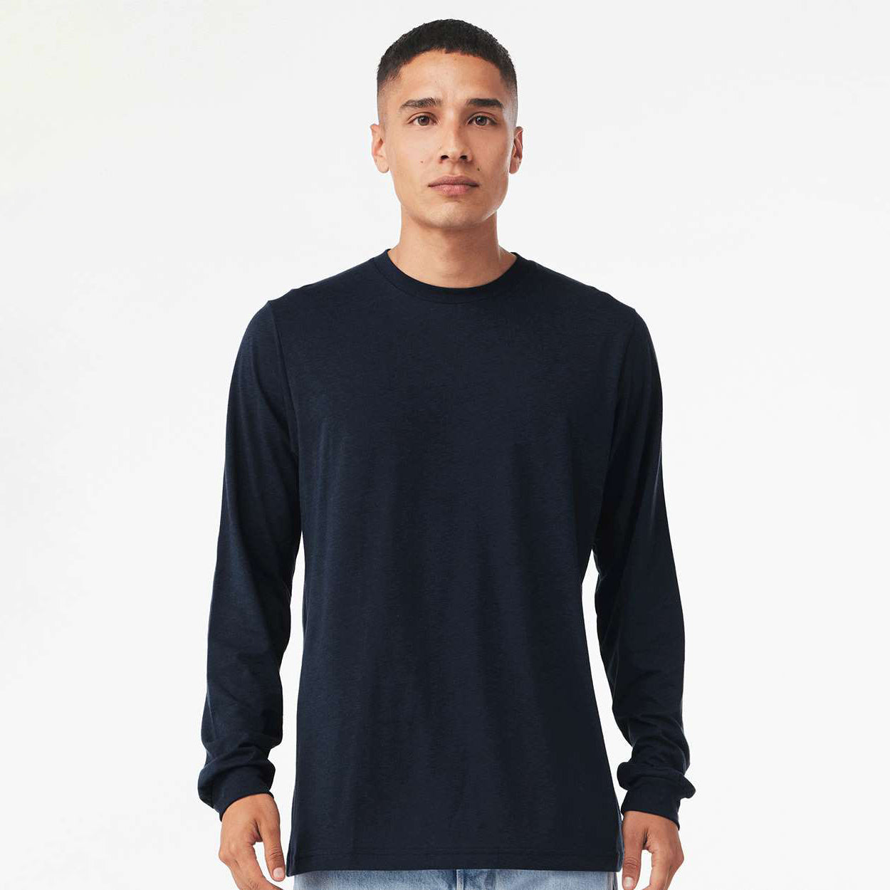 Solid Navy Triblend