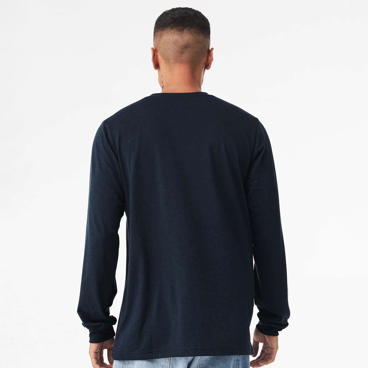 Solid Navy Triblend