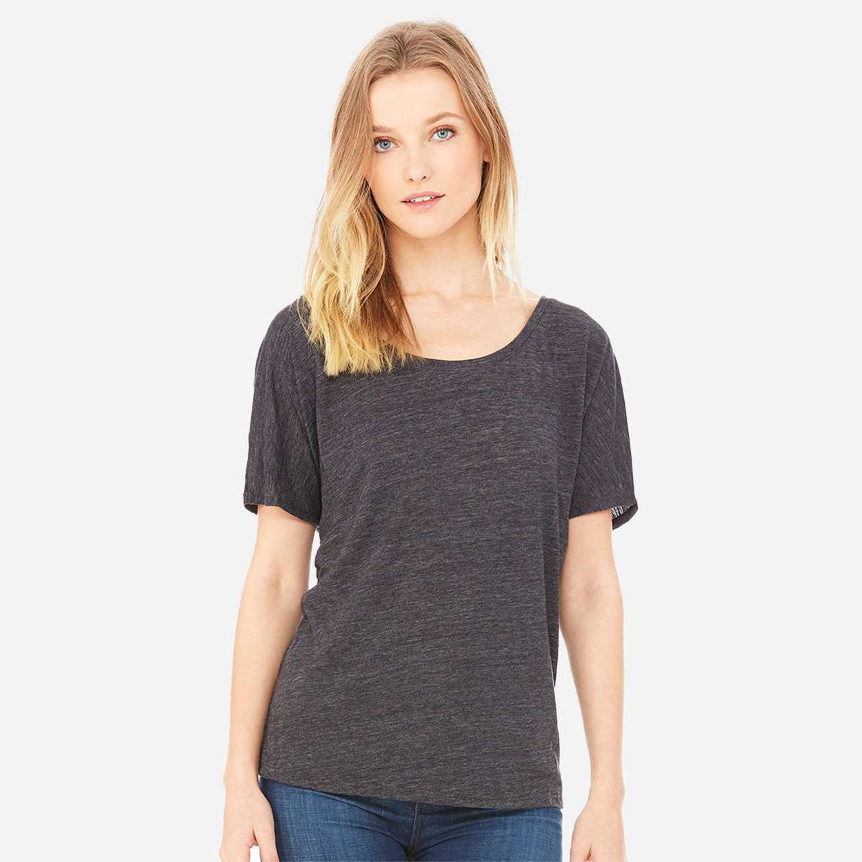 Charcoal Black Slub