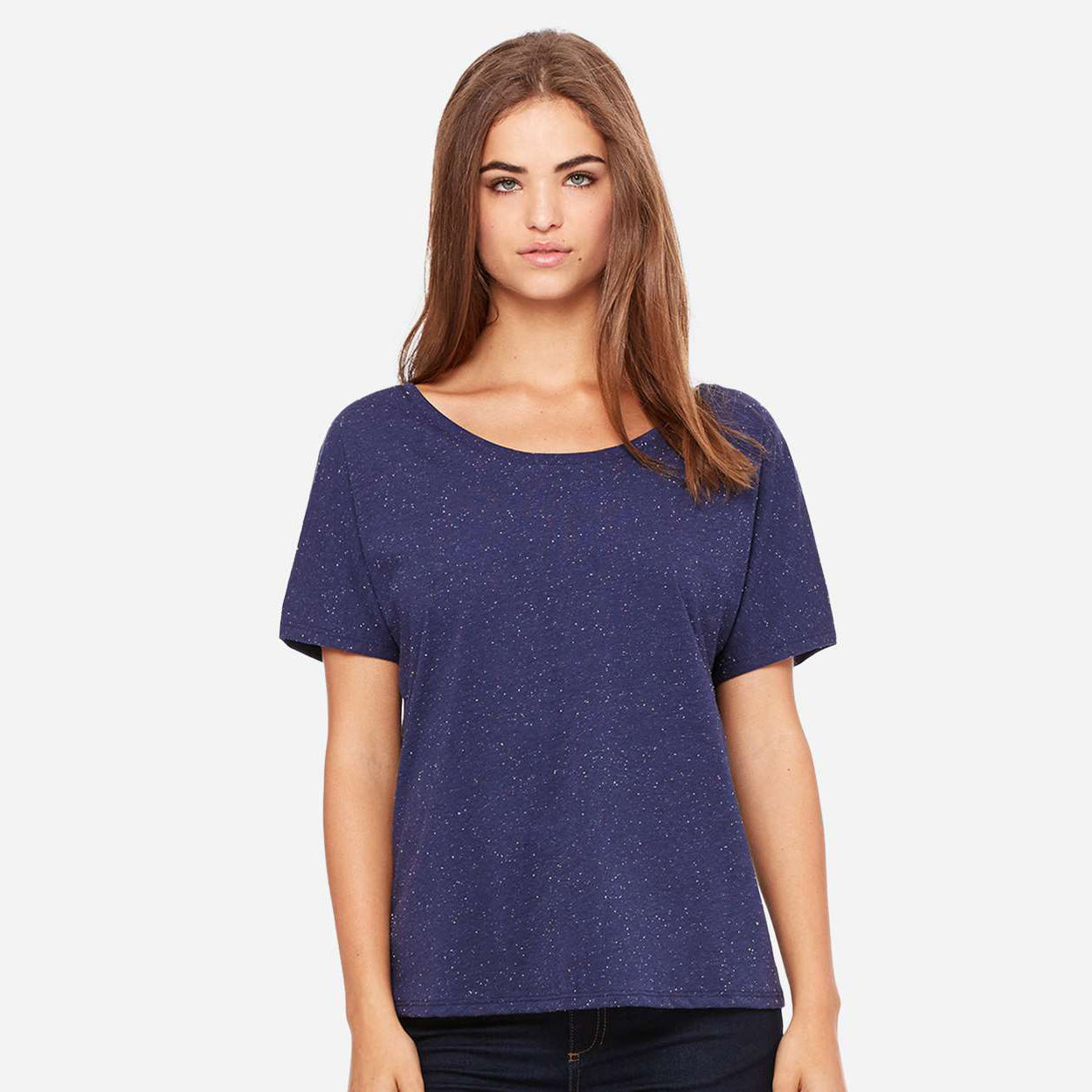 Navy Speckled