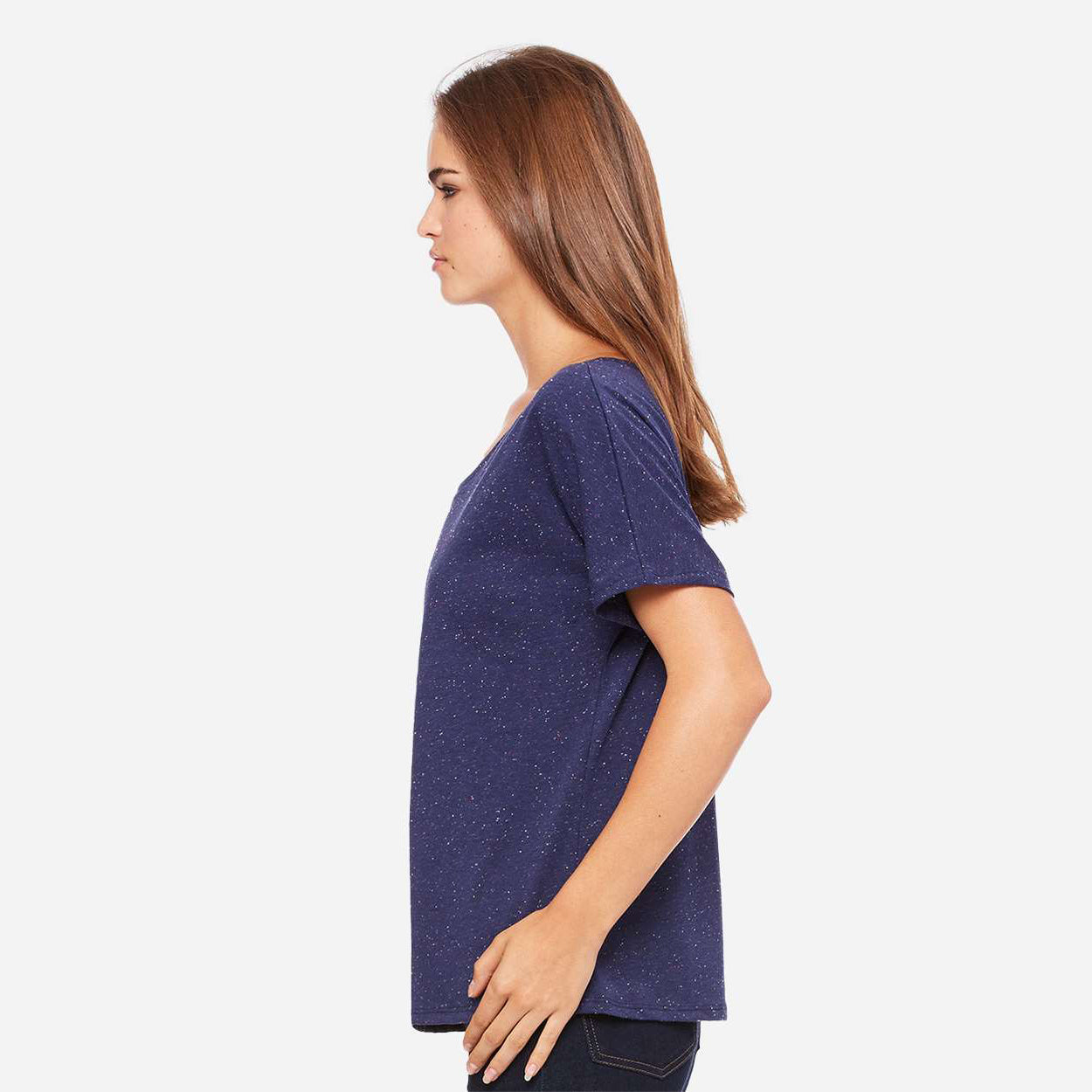 Navy Speckled