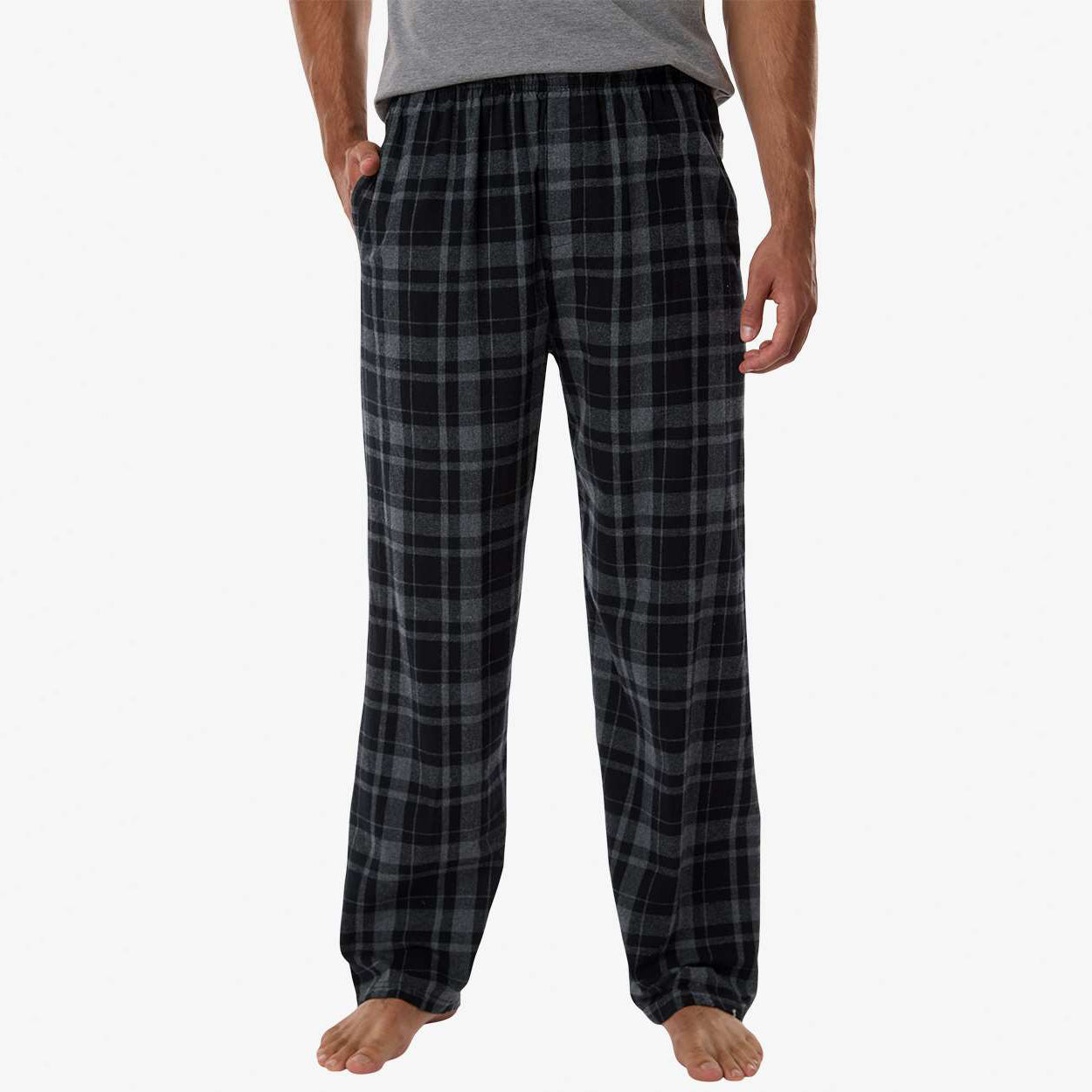 Black Jordan Plaid