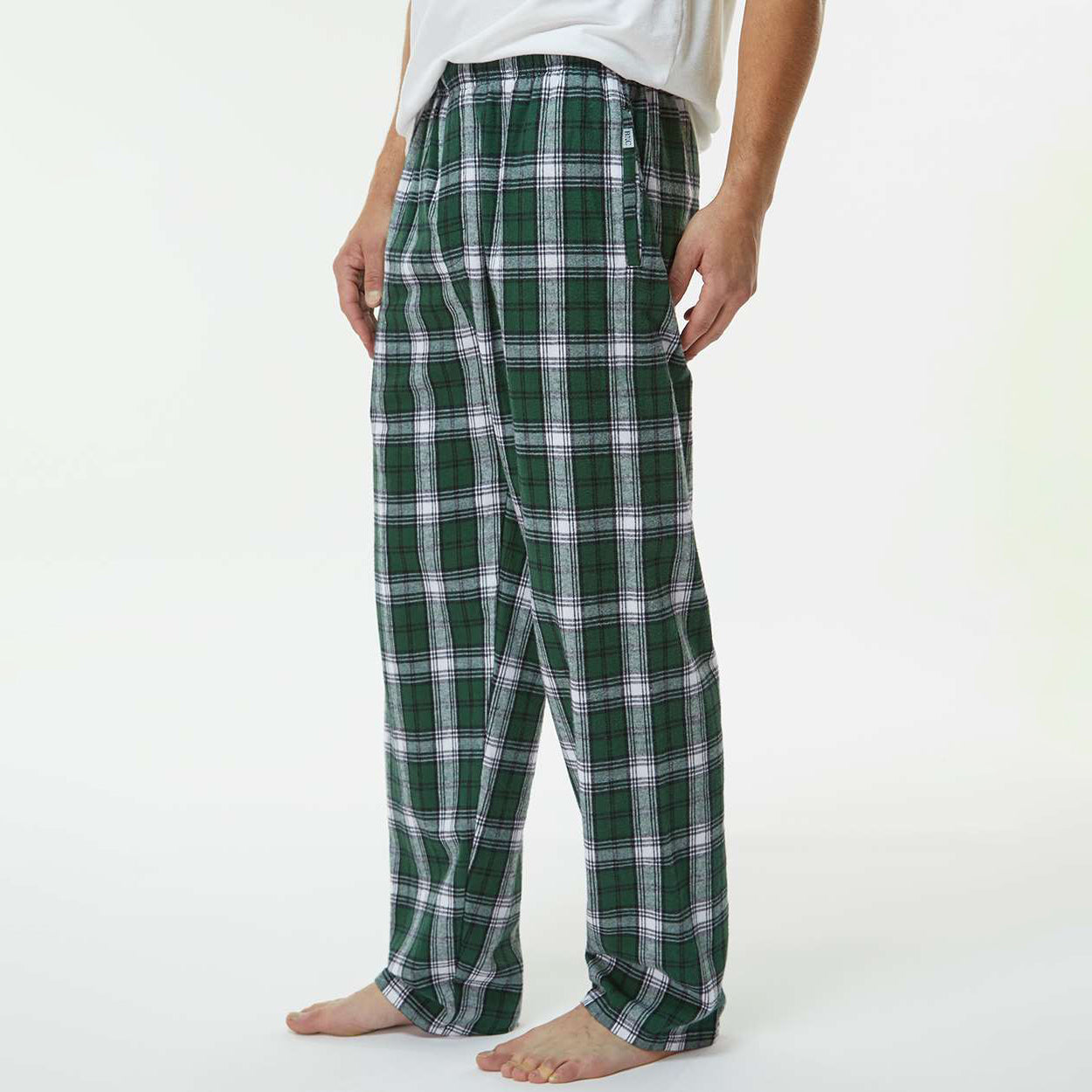 Green/White Plaid