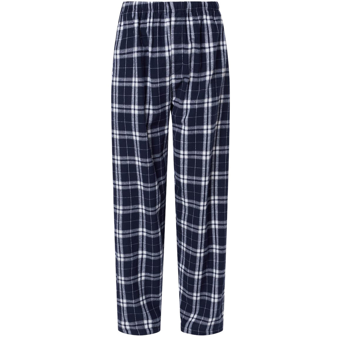 Navy/Silver Plaid